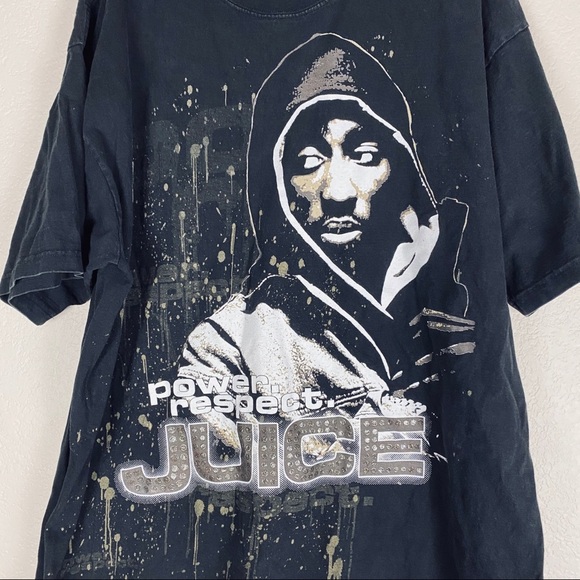 TUPAC SHAKUR JUICE VINTAGE SHIRT XXL - Picture 3 of 6